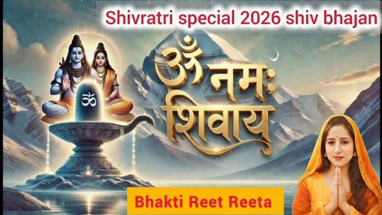 महाशिवरात्रि स्पेशल 2026 🔱 Om Namah Shivaya | Powerful Shiv Bhajan | Har Har Mahadev