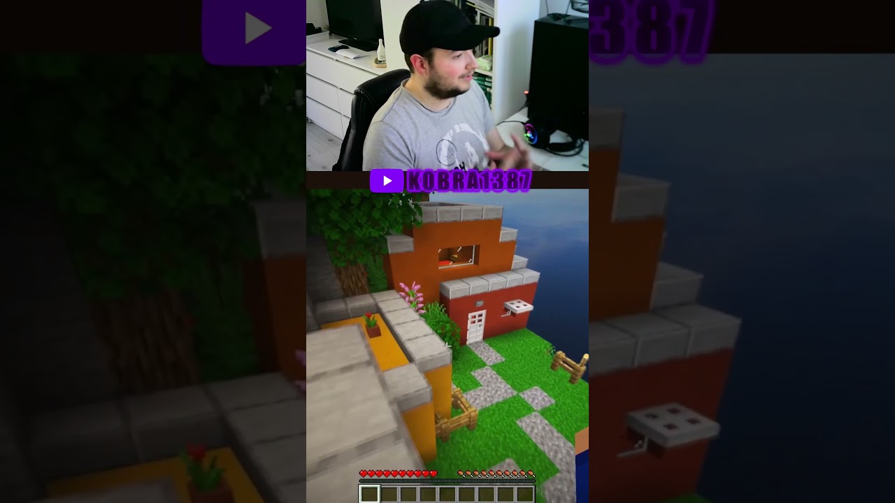 AFERA Z DUBIELEM  #streamer #minecraft #144hz #8bit #gaming #aimbeast #aimtrainer #mixer #basebuildi