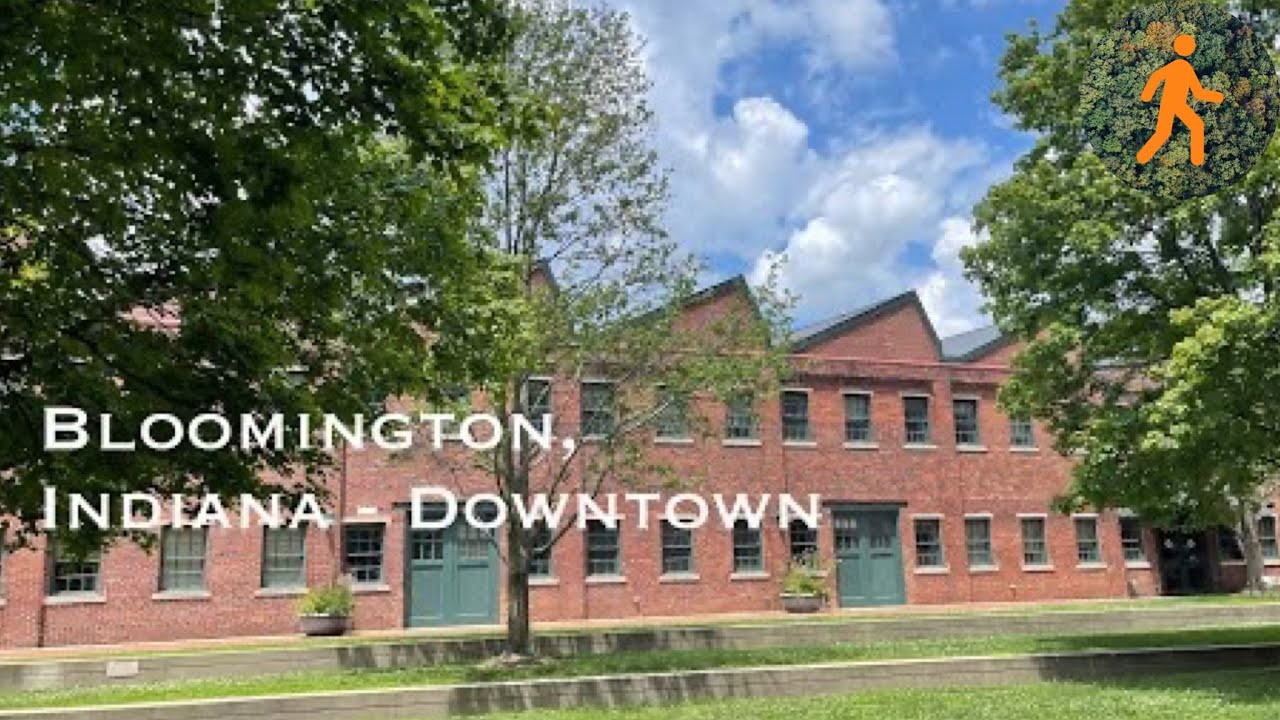 Downtown Bloomington, Indiana - Virtual Walk