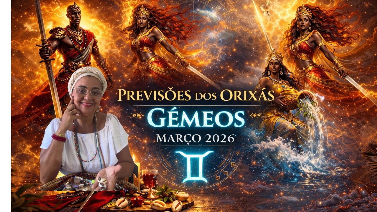 GÊMEOS ♊ Março 2026💥Chega com Sorte, Mudanças e Chamado Espiritual Com Oxum