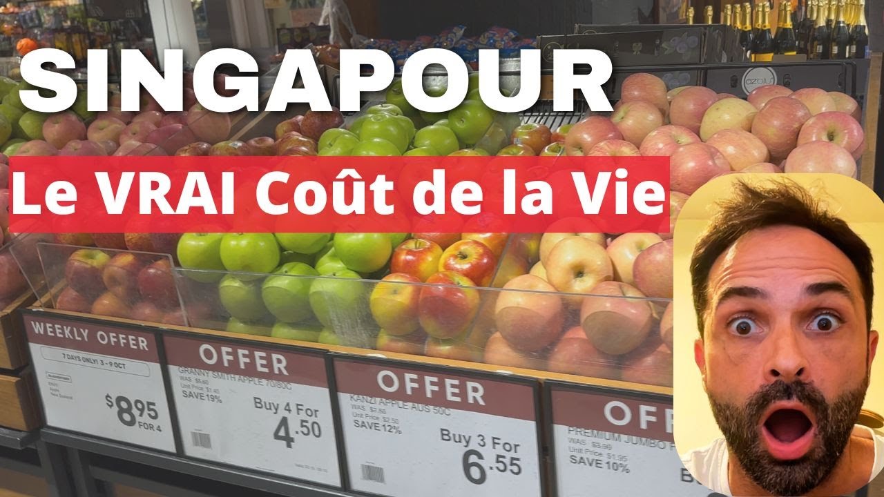 Vivre à Singapour : Le Coût de la Vie Dévoilé (Et Quelques Surprises)