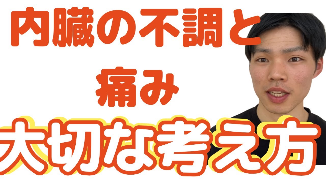 内臓の不調と痛みは繋がってる？大阪市城東区　回復整体きせき　