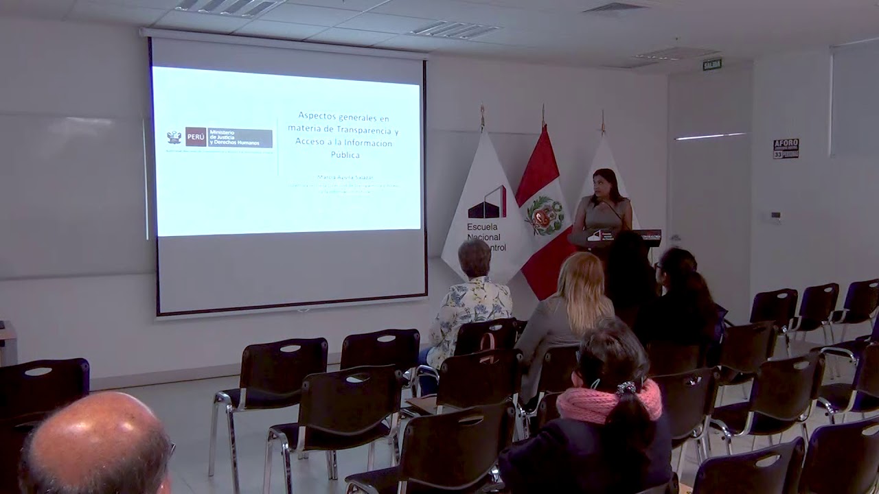 Conferencia LEY Nº 27806.- Ley de Transparencia y Acceso a la Información