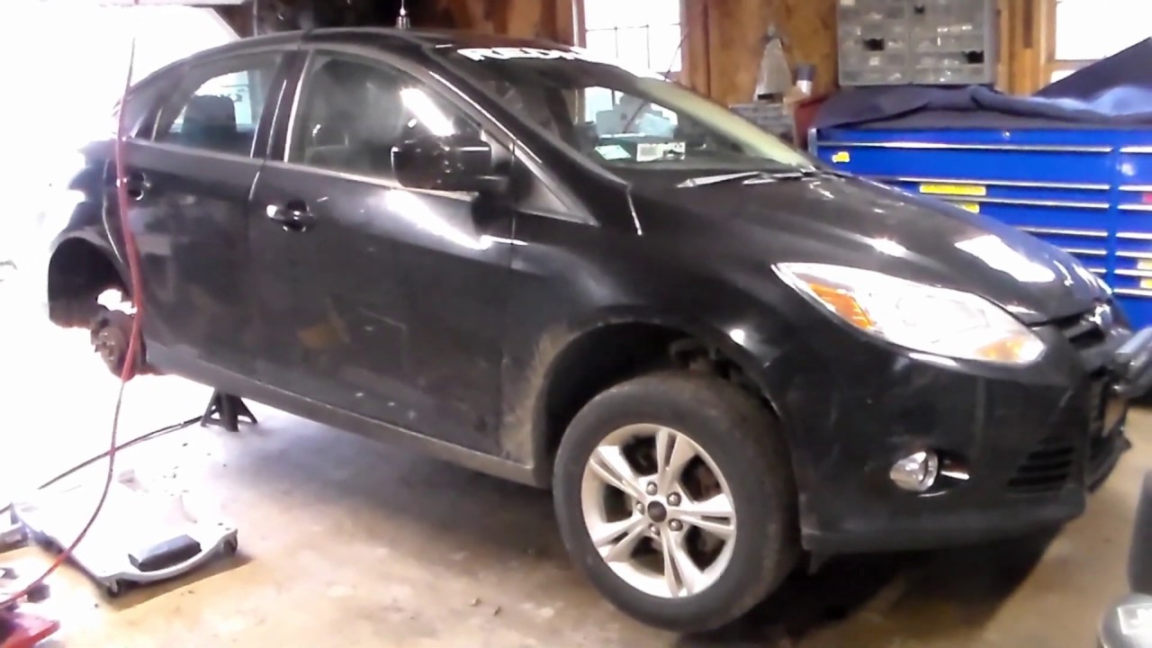 FORD FOCUS - How To Replace E-BRAKE CABLE