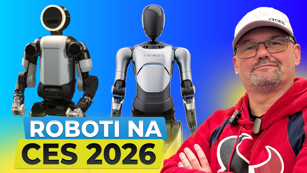 Robotická revoluce začala: Má někdo šanci konkurovat Číně? | CES 2026