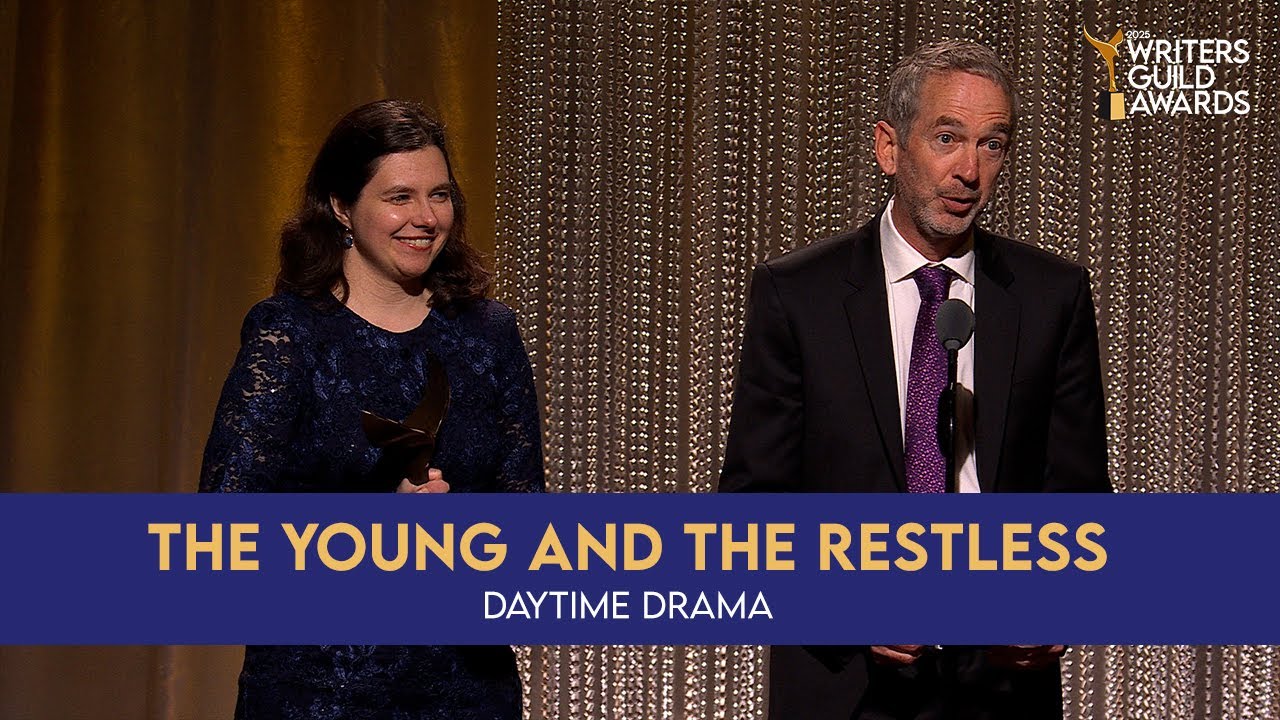 The 2025 Writers Guild Award for Daytime Drama goes to the writers of The Young and the Restless