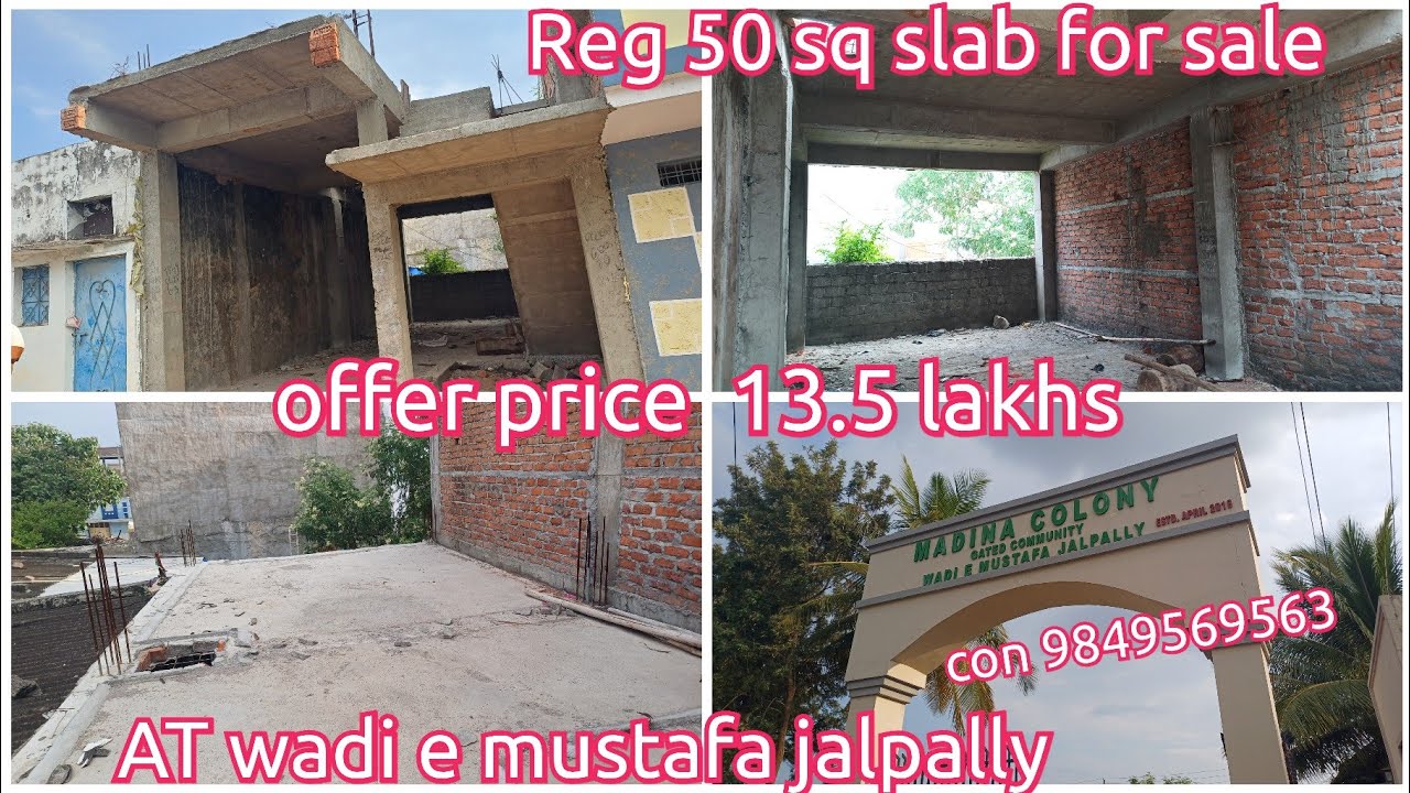 Reg 50 sq under construction house for sale  RS 13.5 lakhs con for more details  p 9849569563