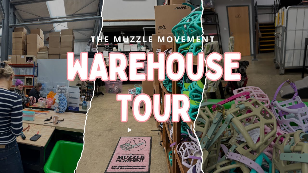 The Muzzle Movement warehouse tour