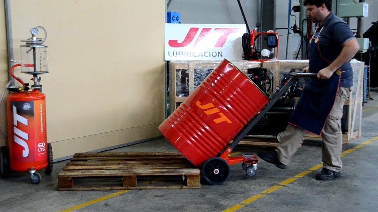 Video Demostrativo - Carro para movimiento de tambores de 200 litros