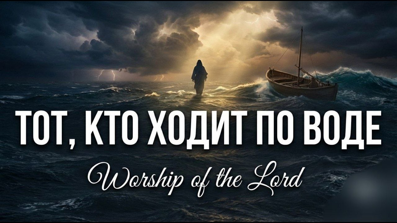 Тот, Кто ходит по воде. Прославление. Worship of the Lord.