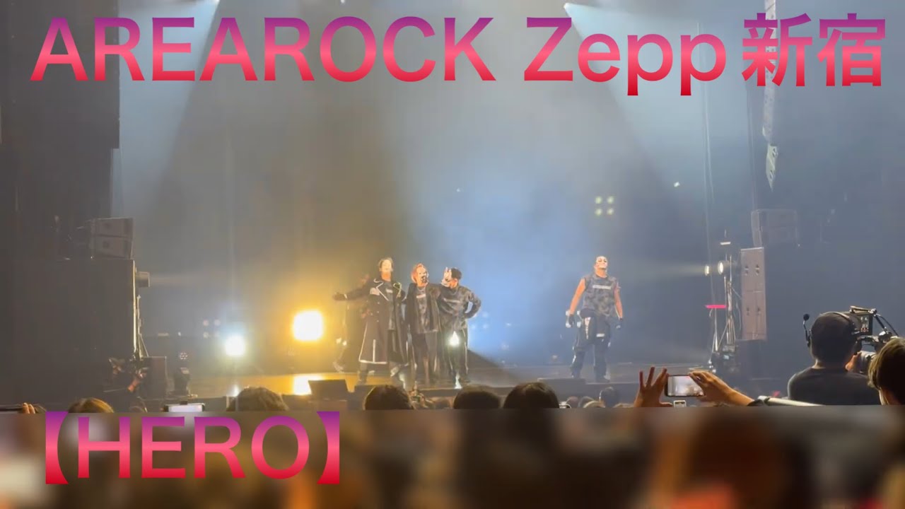  【HERO】  O-MENZ 五大都市ツアー  AREAROCK ファイナル Zepp新宿