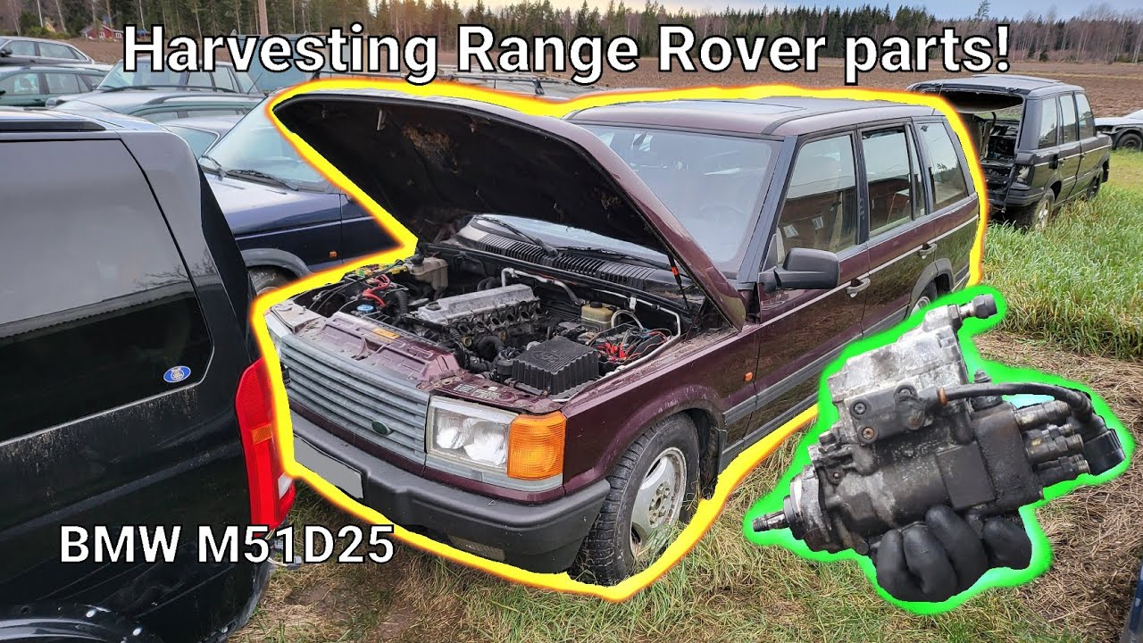 Снятие топливного насоса высокого давления Range Rover P38 — дизельный двигатель BMW M51D25 — пош...