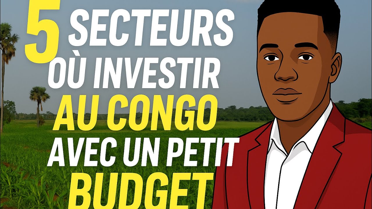 5 secteurs où investir au Congo avec un petit budget