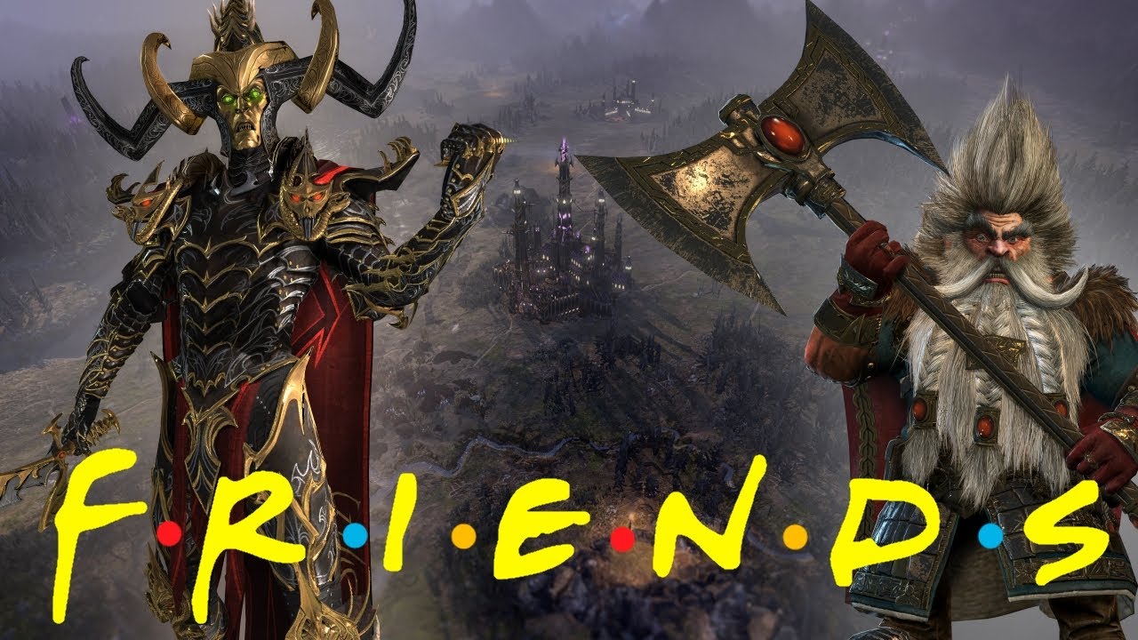 Grombrindal & Malekith vs Valkia & Taurox | Head 2 Head Campaign! Total War Warhammer 3
