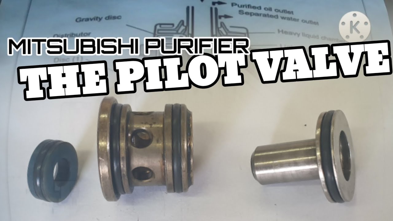 HOW PILOT VALVE OF MITSUBISHI PURIFIER WORK | HOW PILOT VALVE AFFECT SEPARATION PROCESS.
