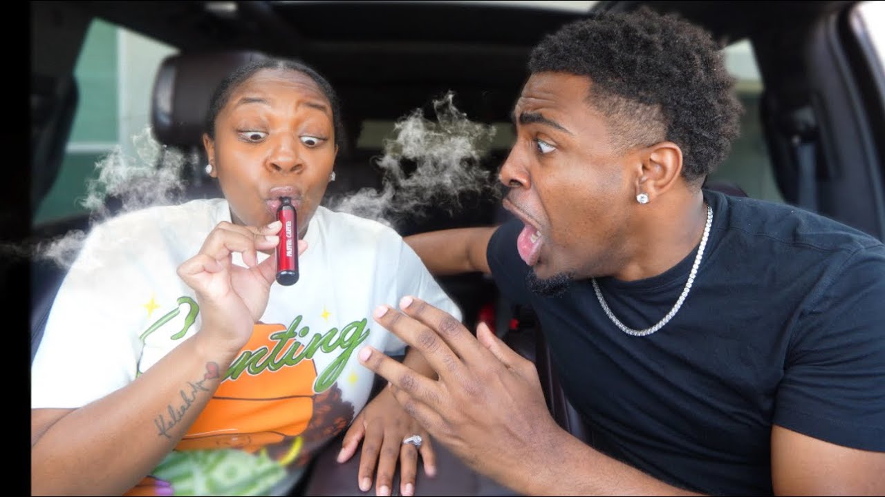 VAPING WHILE PREGNANT PRANK! *BAD IDEA*