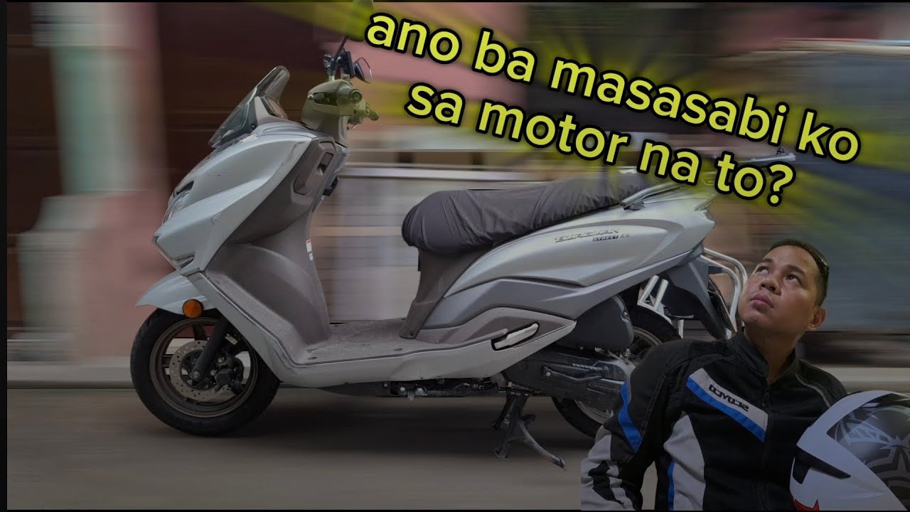 Suzuki burgman street EX in actual performance in city driving.