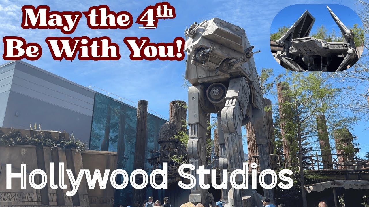 May the 4th Be With You! Live from Disney's Hollywood Studios for Star Wars Day!