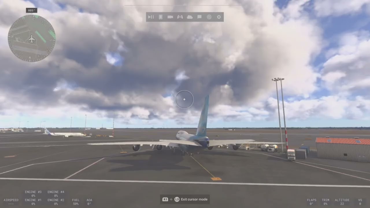 How to start and takeoff in a Boeing 747-8 on Flight sim 2024