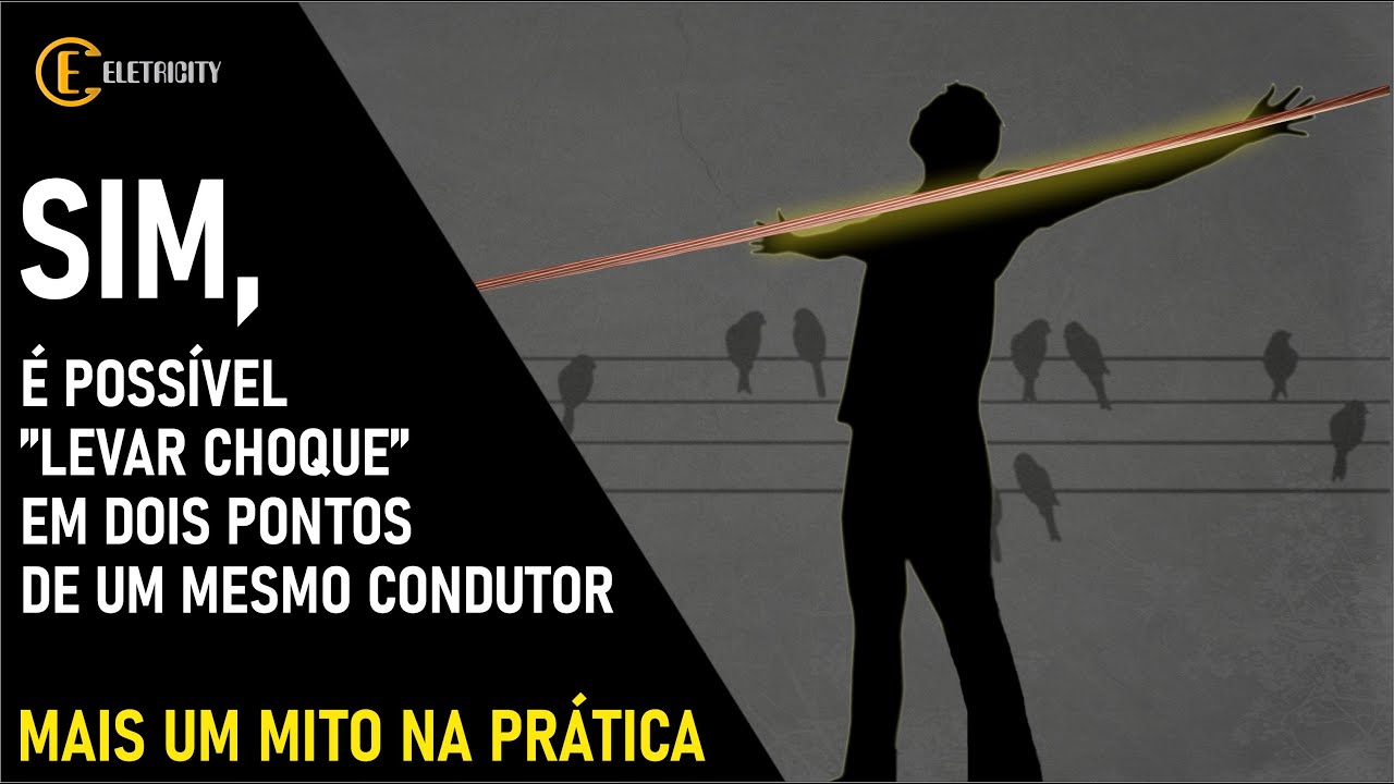 SABIA QUE É POSSÍVEL LEVAR CHOQUE EM DOIS PONTOS DE UM MESMO CONDUTOR? – MAIS UM MITO EXPLICADO!