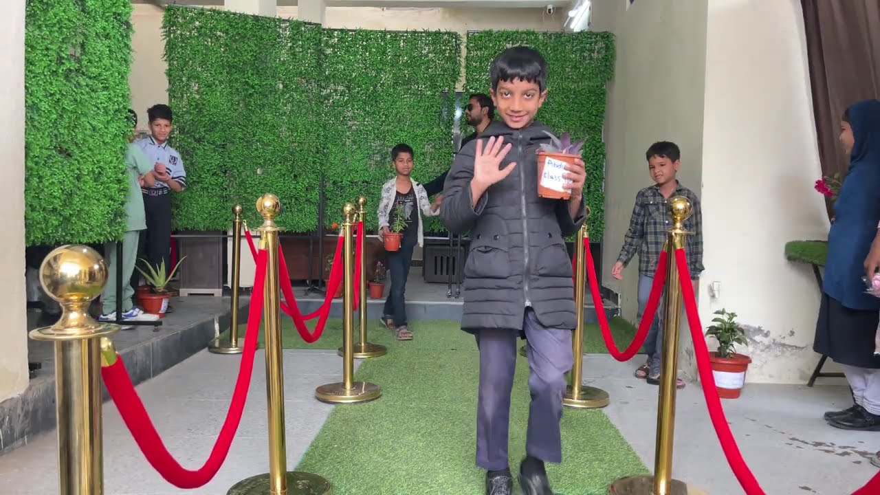 2nd TO 8th CLASS STUDENTS PLANT DAY CELEBRATION