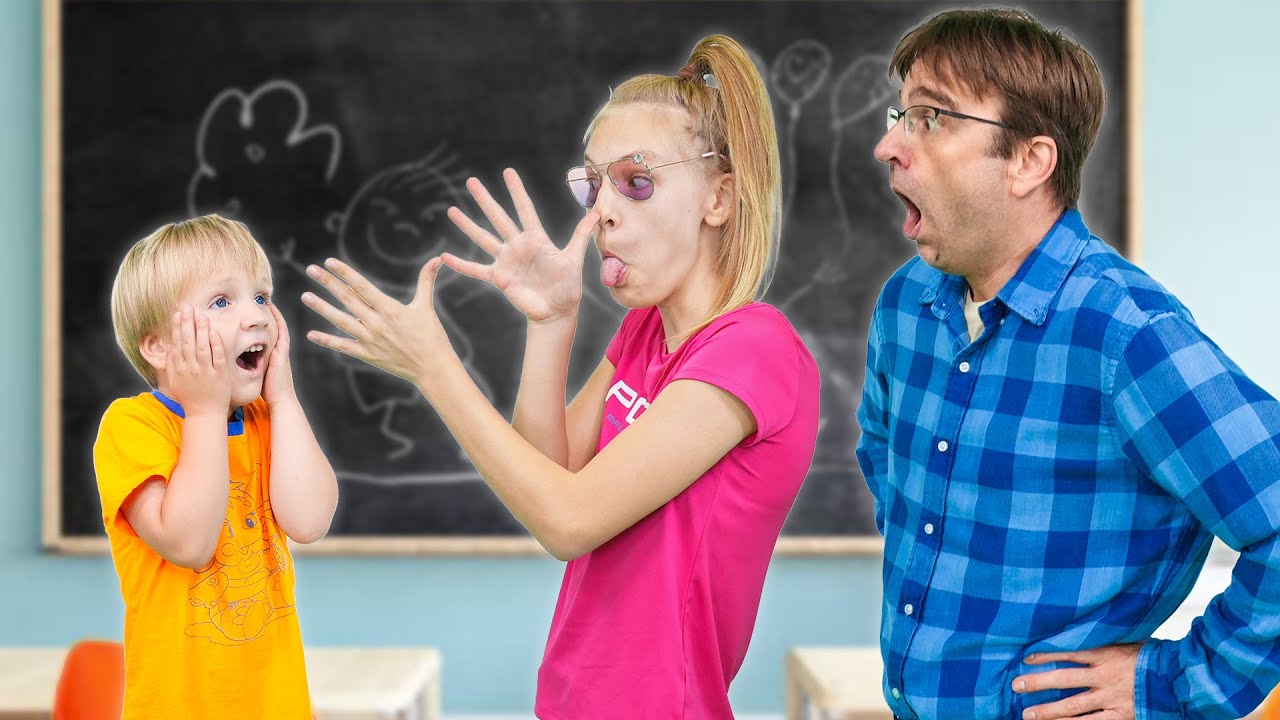 Amelia, Avelina and Akim deal with a school bully at School