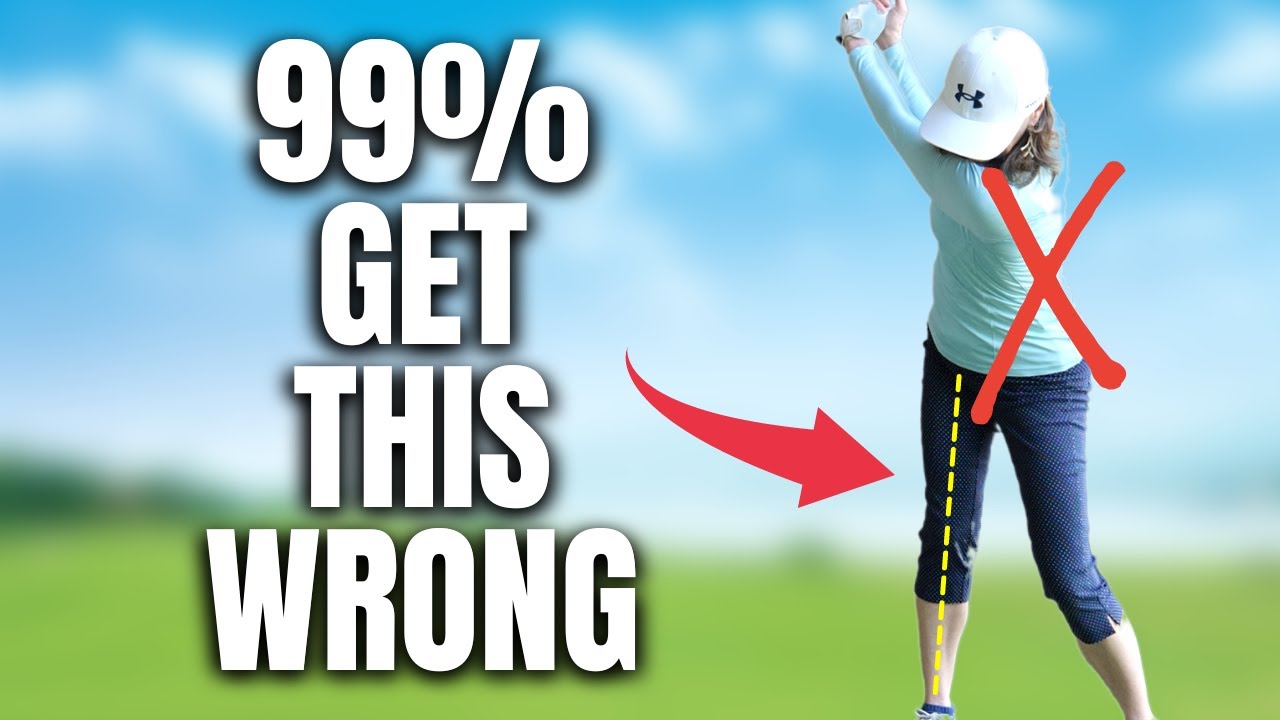 99% of Golfers DON'T Turn Correctly in the Backswing!!! Do YOU?