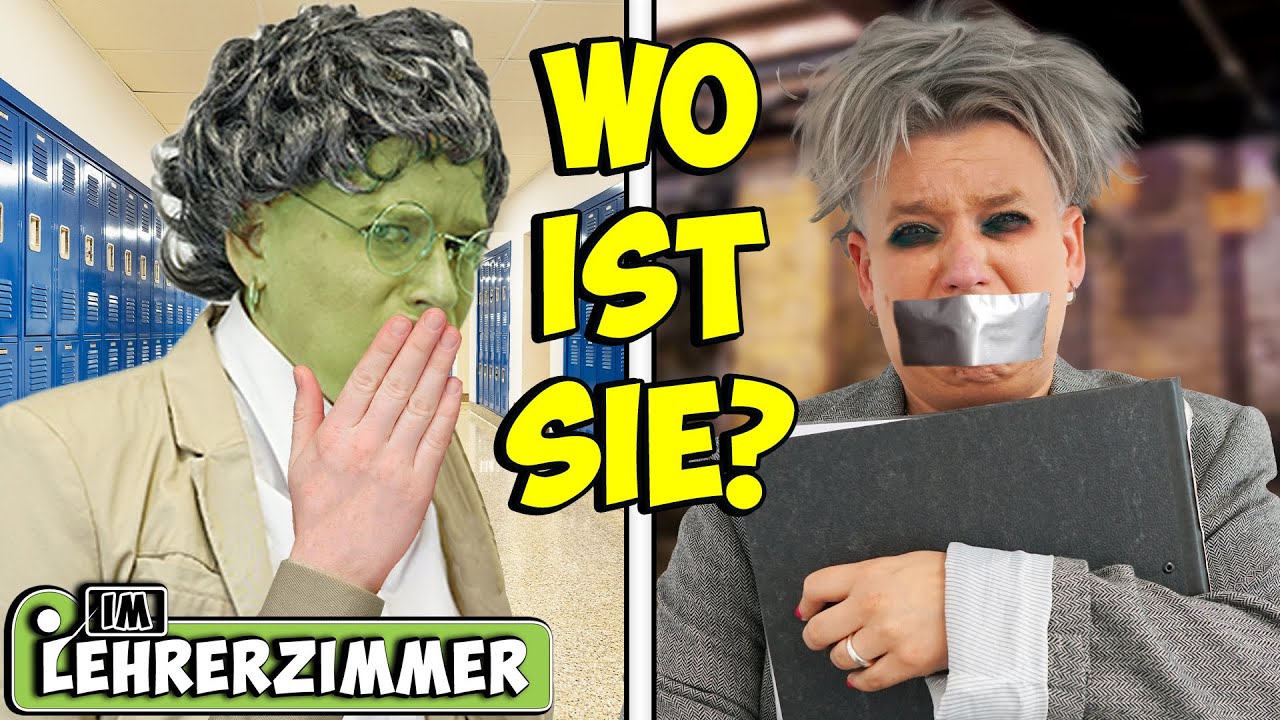 FRAU BOHNENKEMPER-MÜLLER IST WEG! Krank?? Entführt?? | Im Lehrerzimmer #22