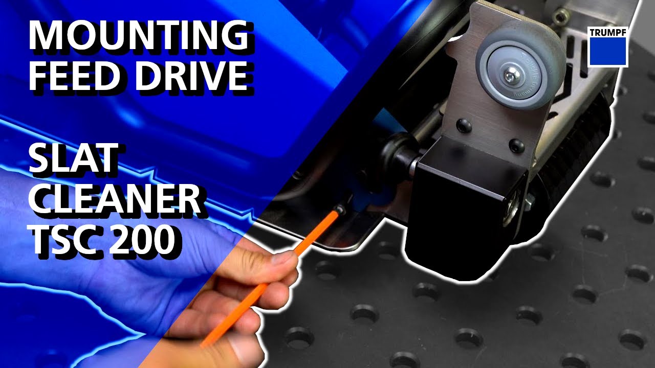 Slat Cleaner TSC 200 - Mounting Feed Drive (new)