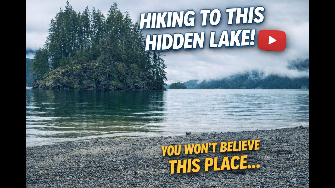 Hiking To A Hidden Island 4K - ASMR Nature Sound , No Music No AI