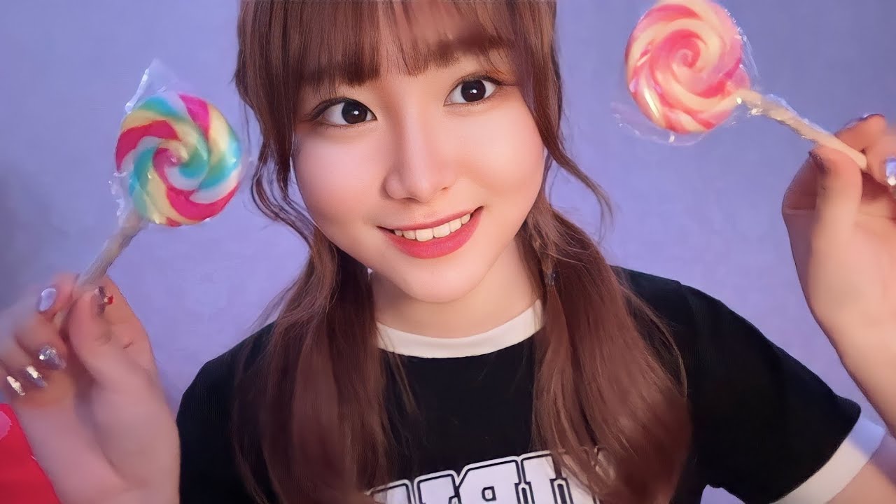 【ASMR】飴をなめる音・雑談【SUB】Candy licking sound and chatting
