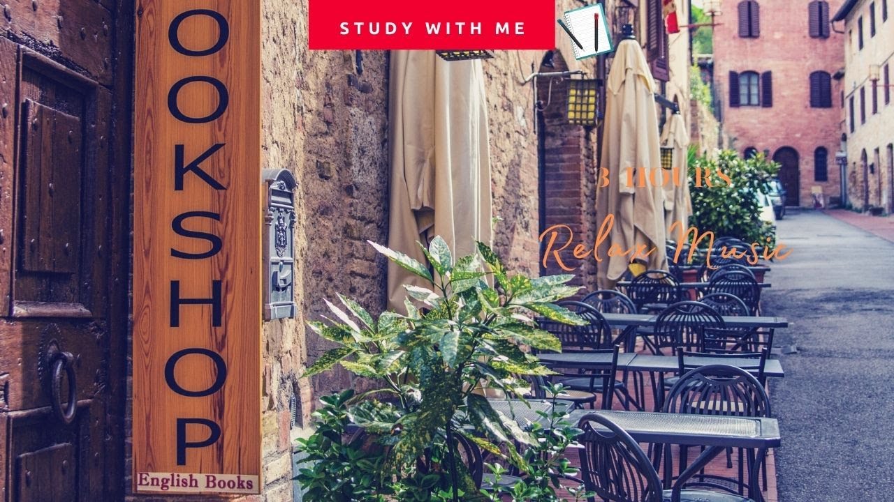 走進巷弄書店 ♫ 輕柔舒服音樂的氛圍 RELAX MUSIC FOR STUDYING