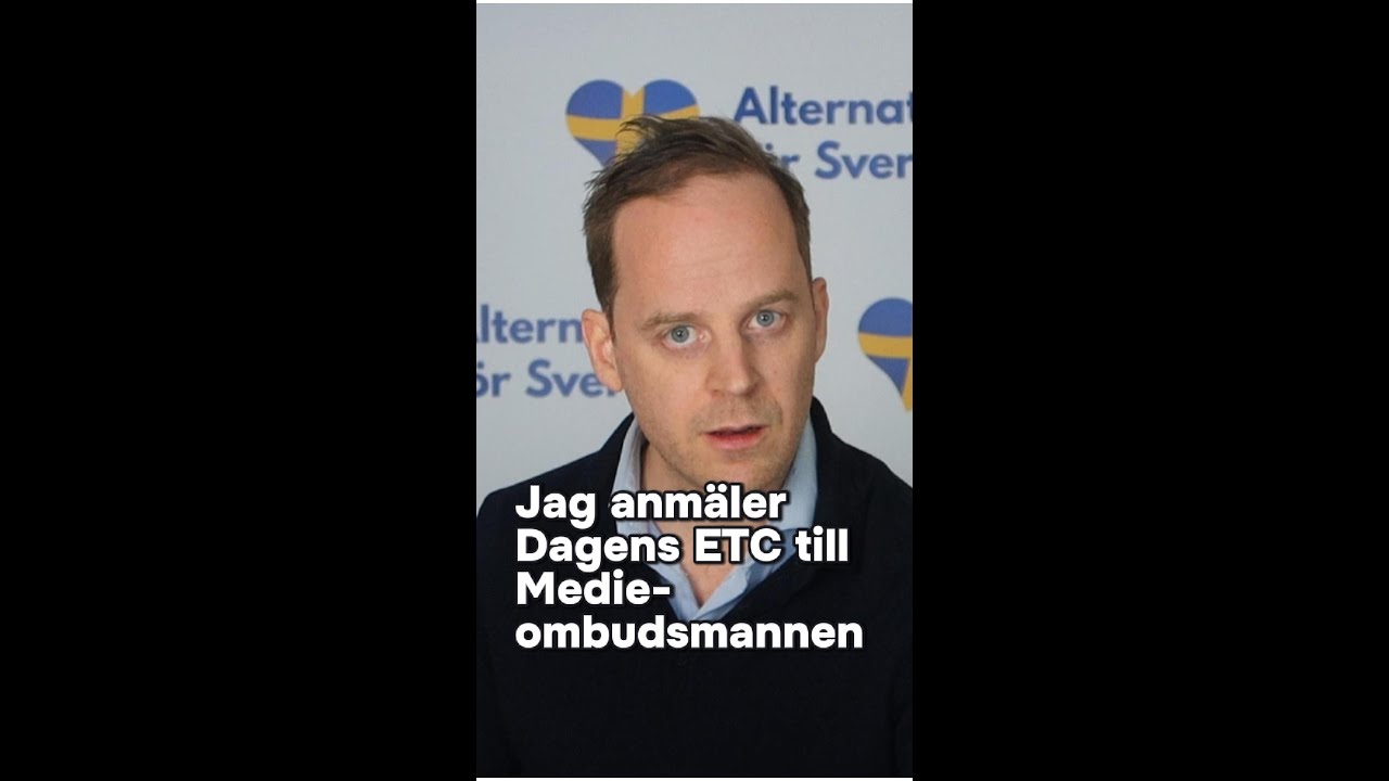 Jag anmäler Dagens ETC till Medieombudsmannen – här är varför