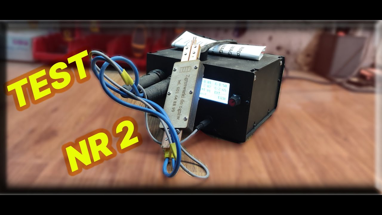 #4 Drugi test zgrzewarki Li-on z OLX