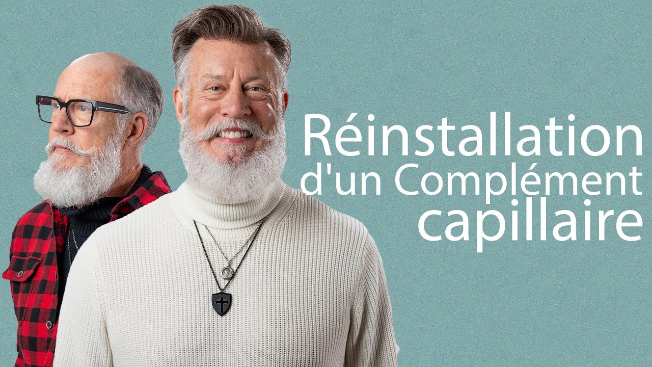 Rick montre comment retirer et réinstaller un complément capillaire