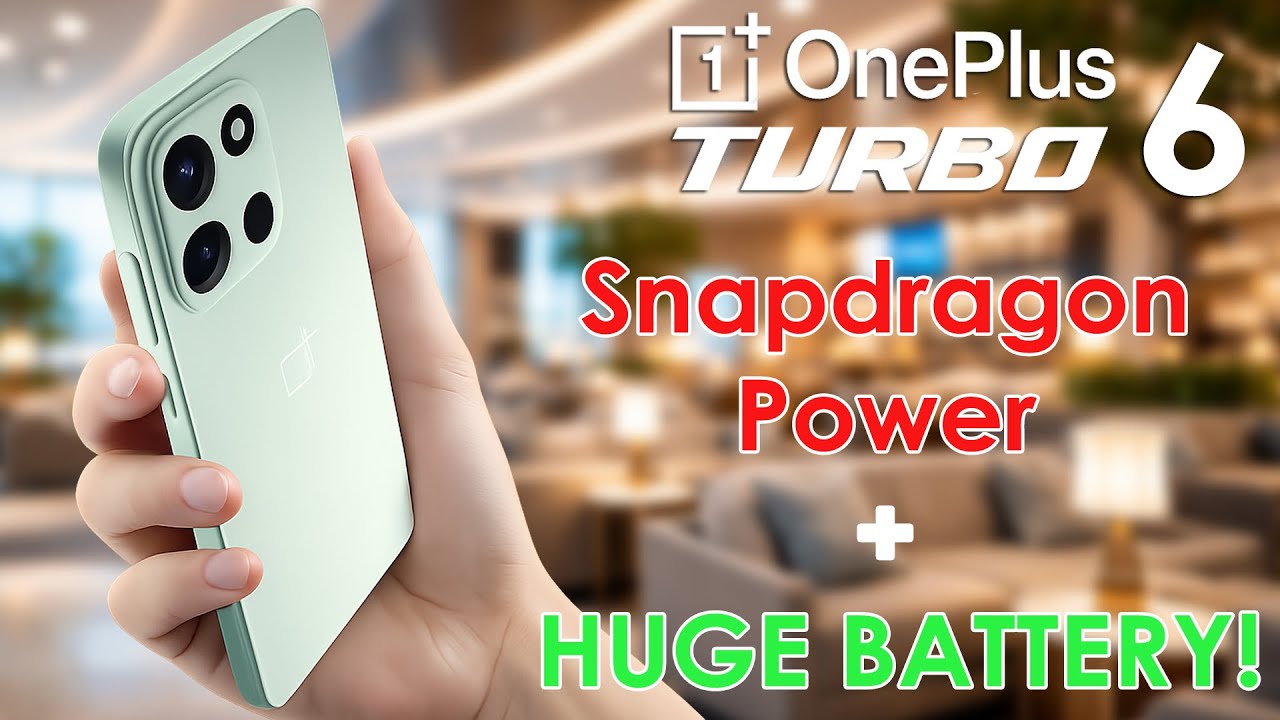 OnePlus Turbo 6 & 6V, a.k.a Nord 6 First Look, Official Launch Confirmed! Full Specs & Features