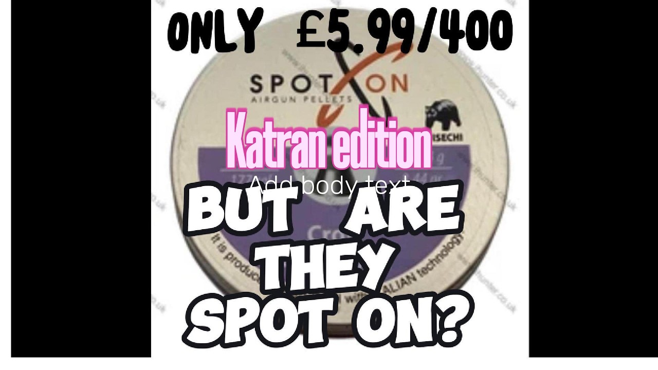 spot on pelletts (Katran edition)