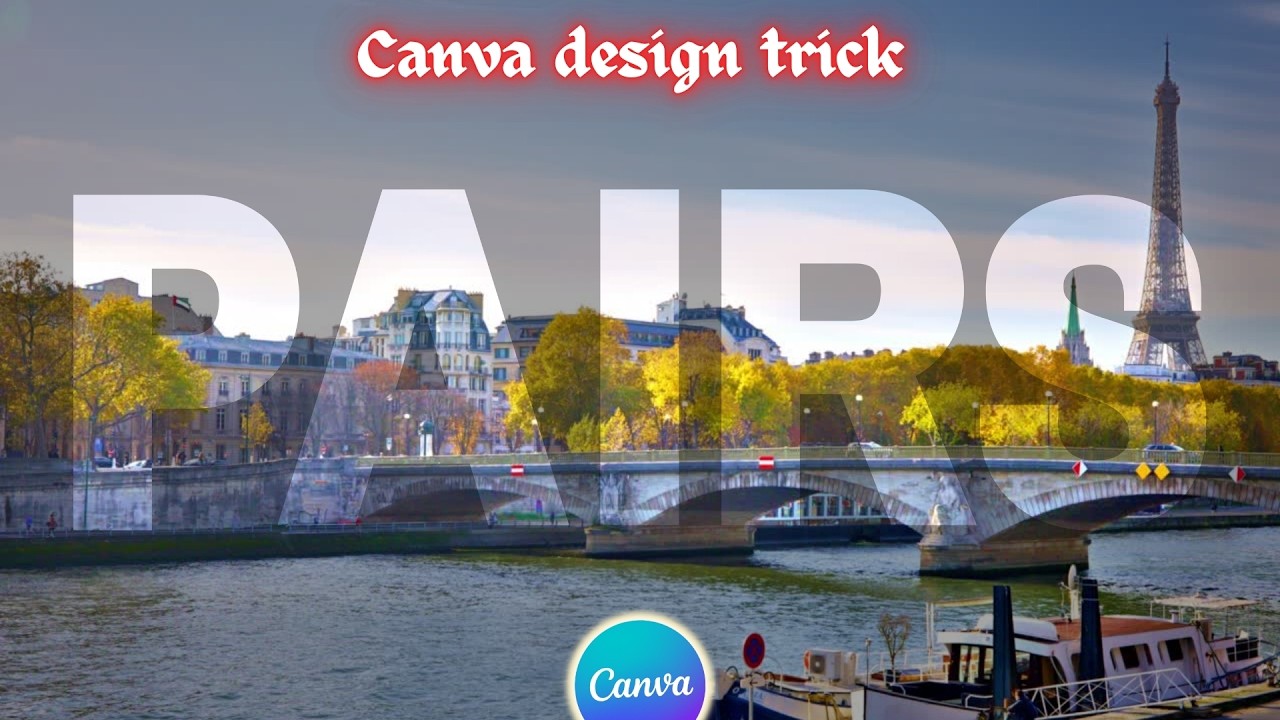 How to Create Transparent Text Effect in Canva