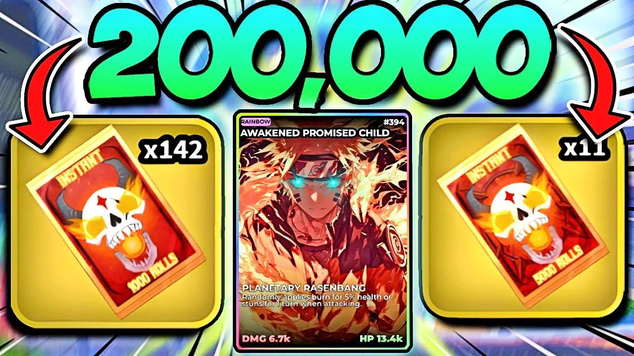 Opening 200K+ CARD PACKS on MONARCH MOON w/ 7.5B Pull in Anime Card Clash