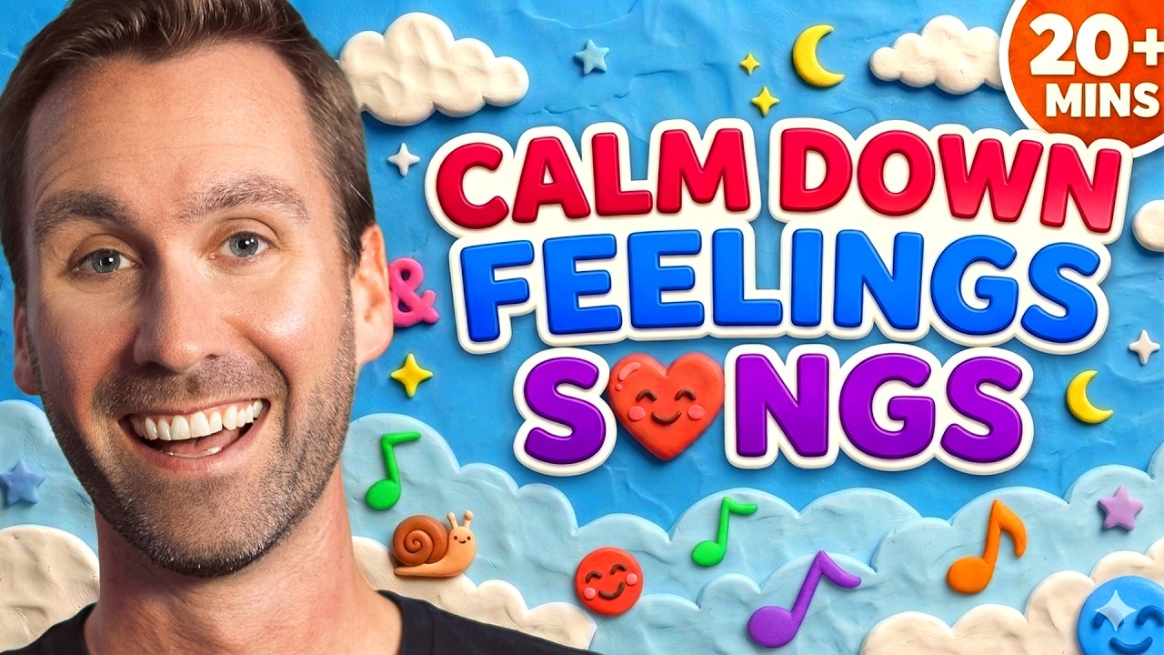 😌 Calm Down & Feelings Songs for Kids | Emotional Regulation | Mooseclumps