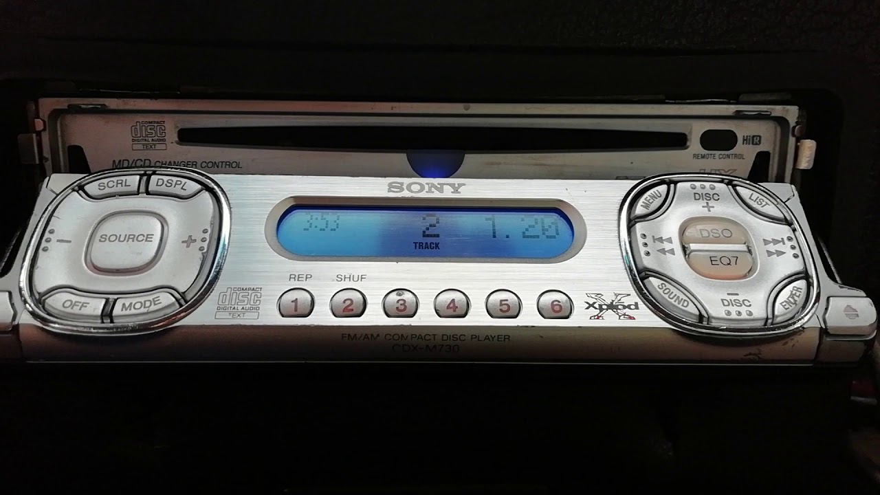 Sony Cdx-m730