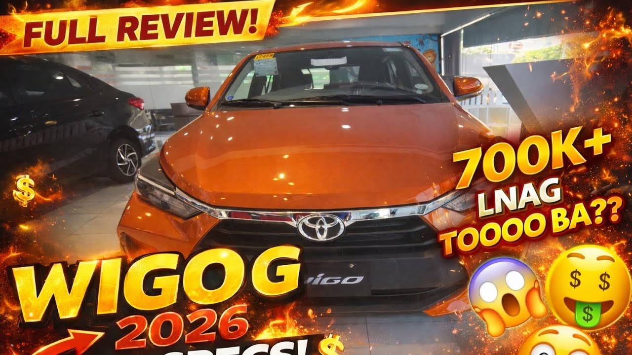 TOYOTA WIGO G 2026 FULL REVIEW 700K lang 