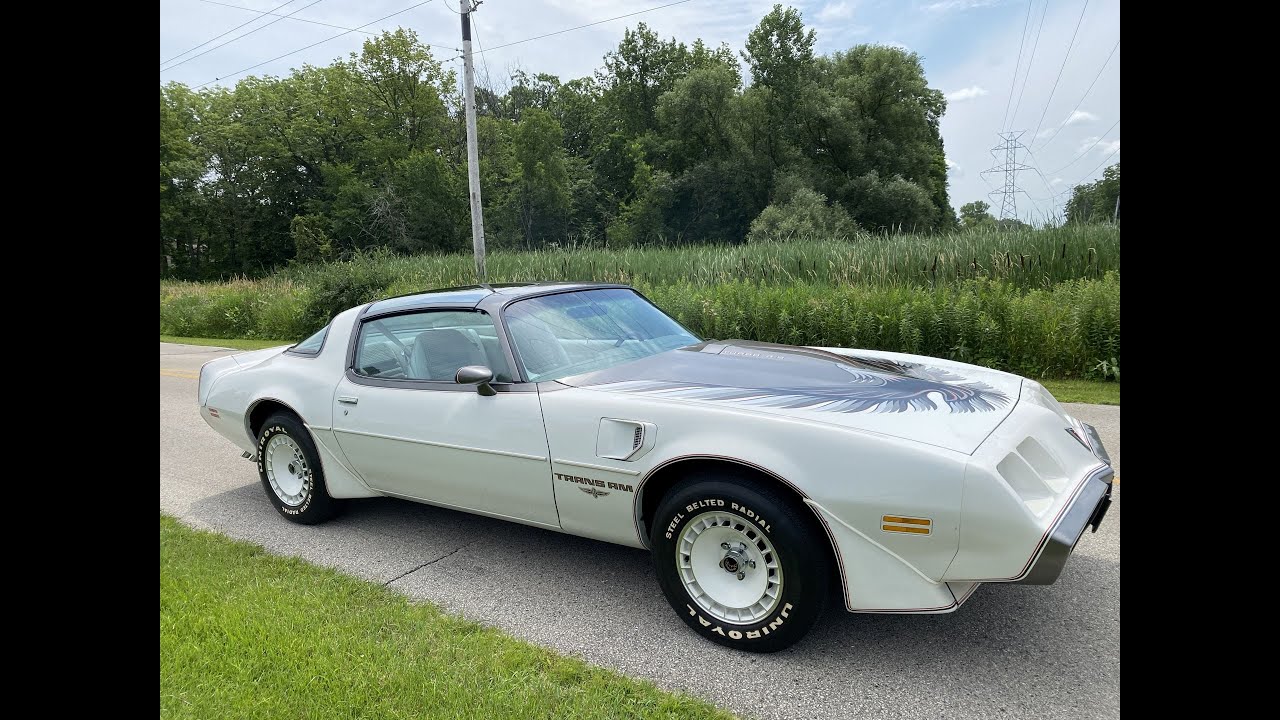 1980 Pontiac Firebird Turbo Trans Am Indy Pace Car Edition / Start Up Video