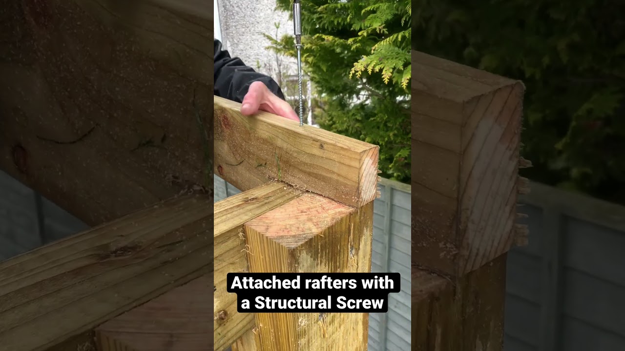 #rafters #pergola