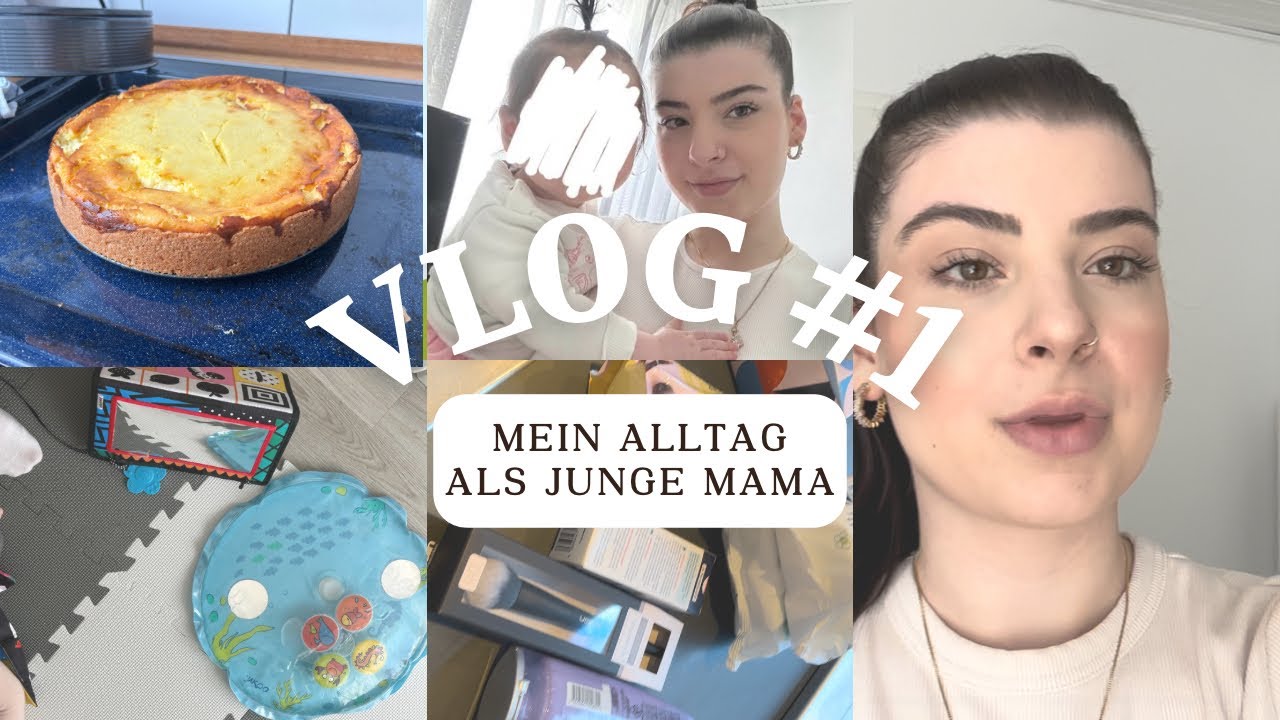 Mein Alltag als junge Mama; ich nehme euch mit bei meinem Tag 🌸| Vlog #1