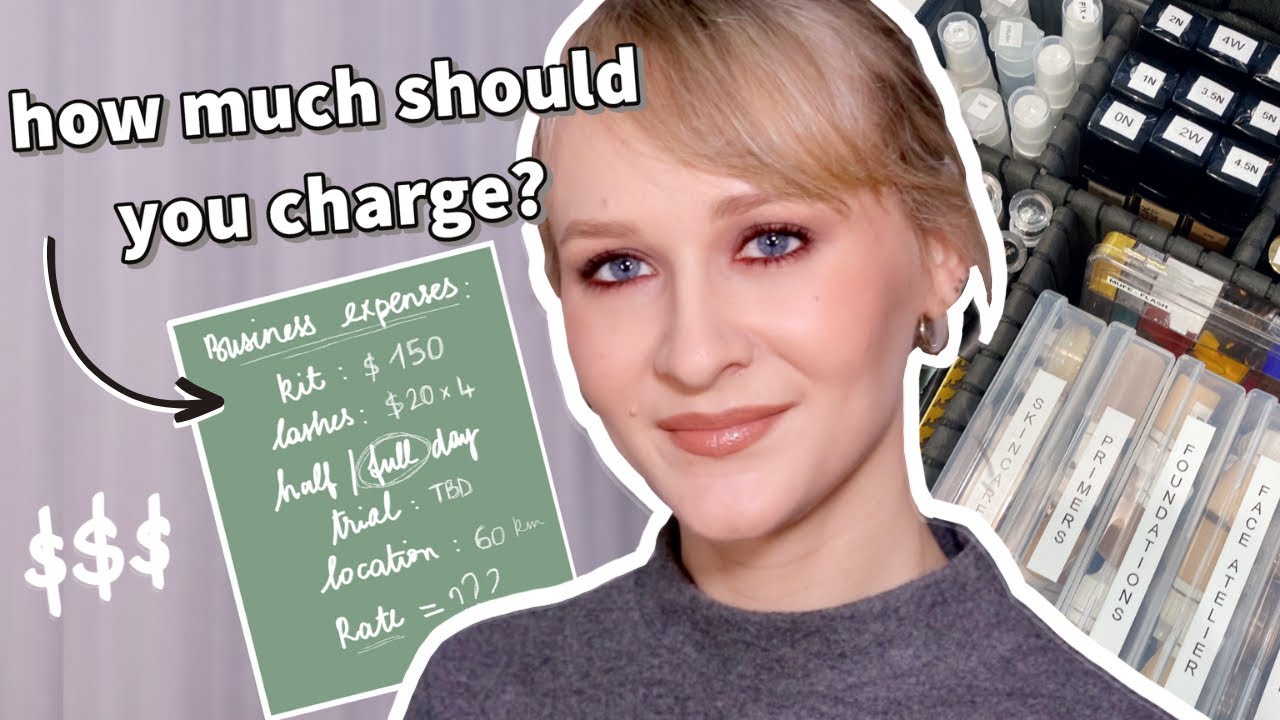 How to SET YOUR RATES as a Pro Makeup Artist // BRIDAL | FILM + TV | COMMERCIALS