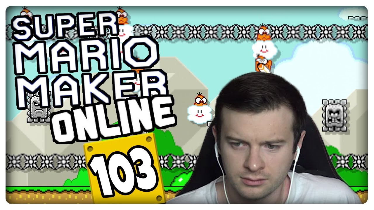 SUPER MARIO MAKER ONLINE Part 103: First Try or Skip Challenge: 100-Mario-Herausforderung 
