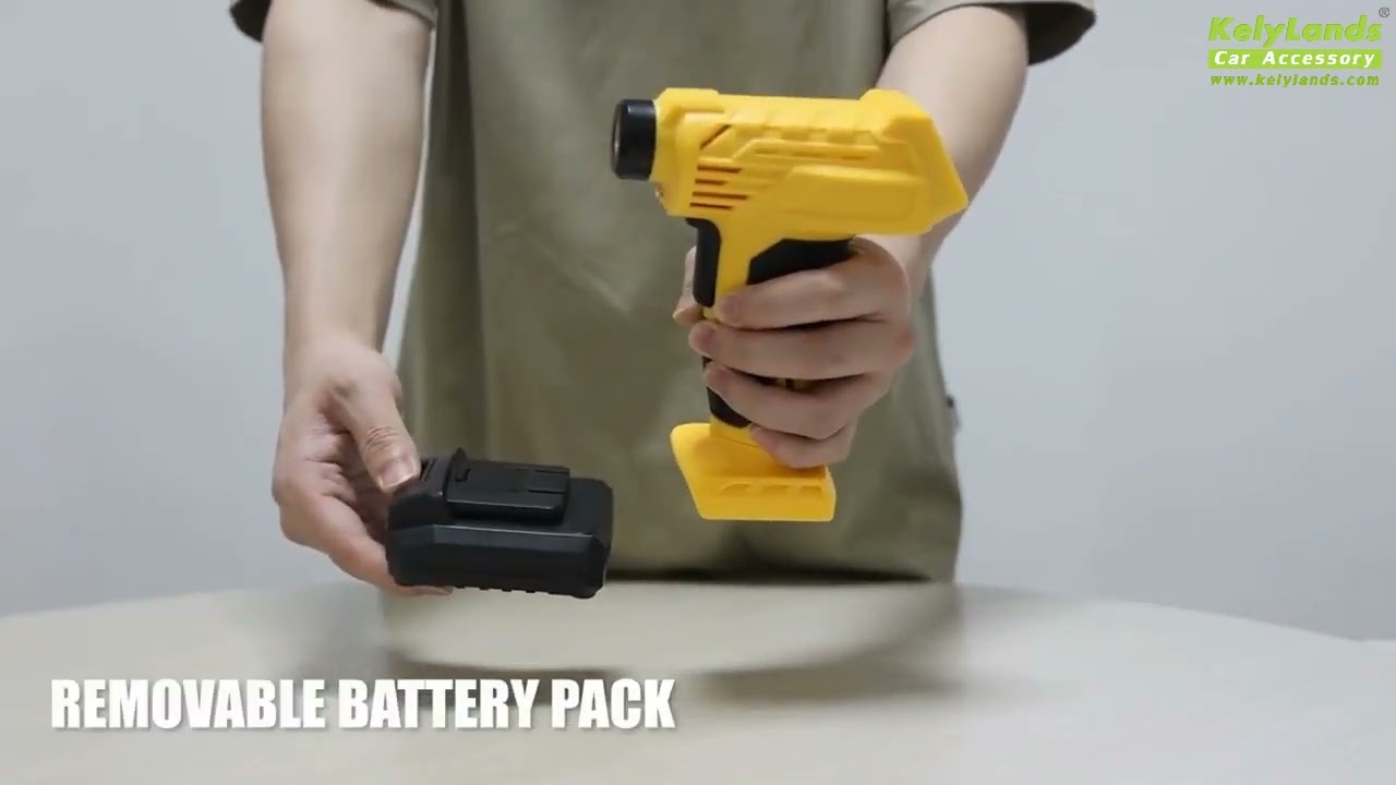 Product Usage Demonstration: KelyLands Car Air Pump CZK-5653