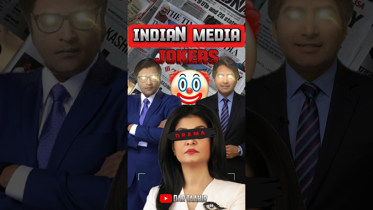 News or Circus? Indian Media&rsquo;s Joker Era 🤡📺 #TRPCircus #shorts