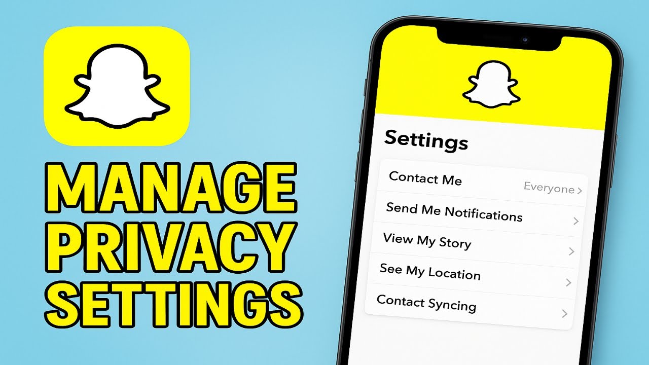 Как управлять настройками конфиденциальности в Snapchat (2025)